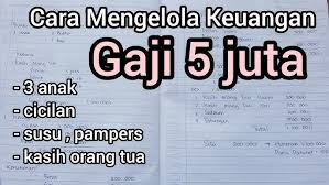 Cara Nabung 5 Juta di 5 Bulan Meski Gaji Pas-pasan